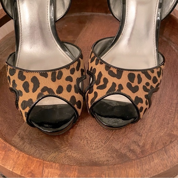 Calvin Klein Prive Pony Hair Heels - Picture 6 of 11